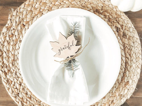 Thanksgiving Place Settings - Charlie + Pine