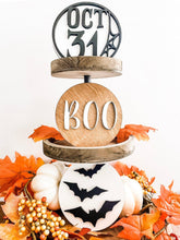 Load image into Gallery viewer, Halloween Tiered Tray Decor - Charlie + Pine
