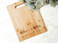 Mom's Kitchen Cutting Board - Charlie + Pine