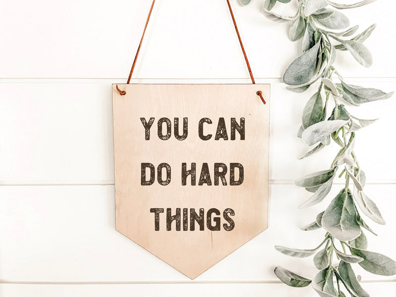 Motivational Wall Decor - Charlie + Pine